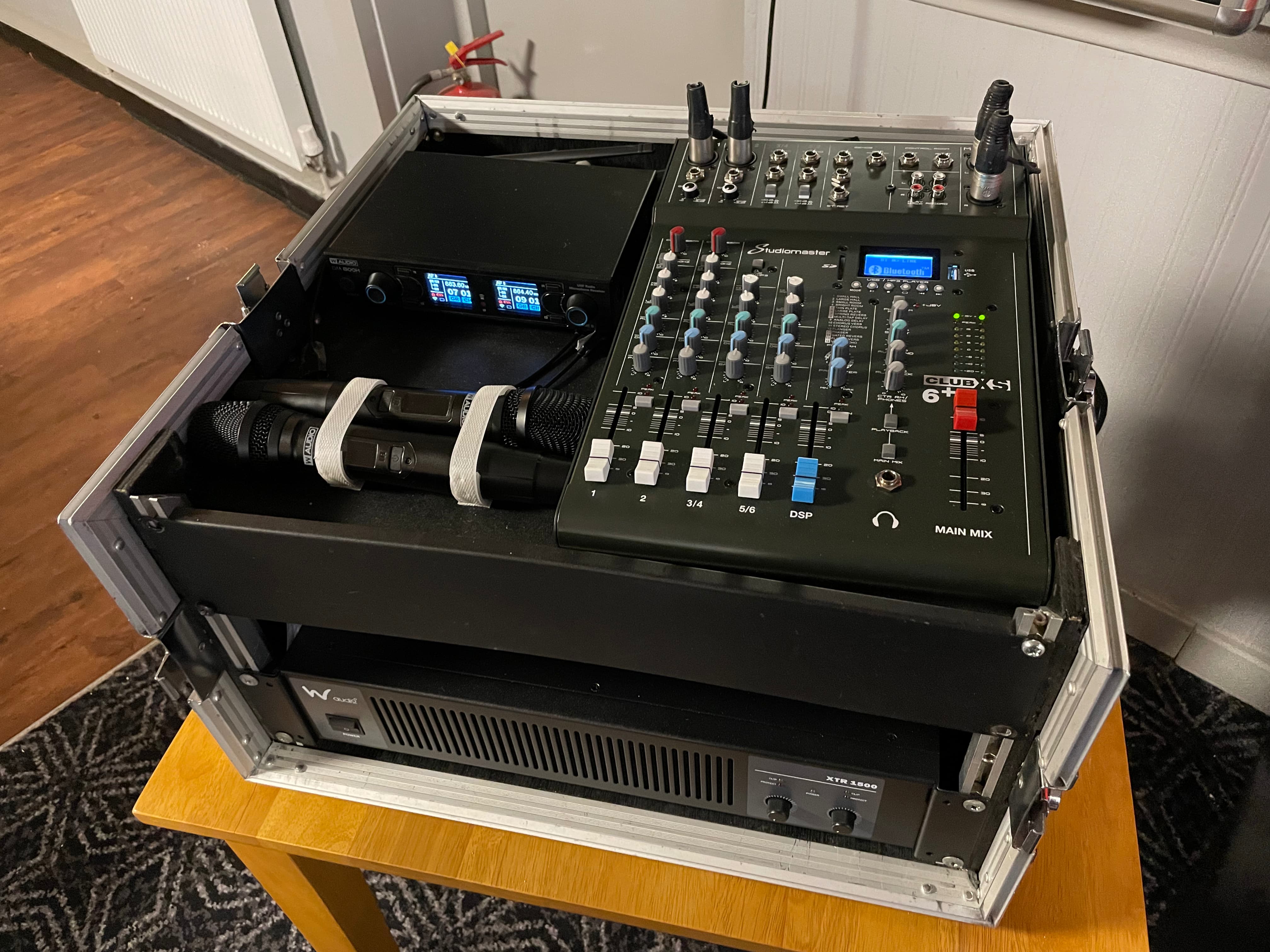 pa system loud speaker microphone mixer install installation barnsley uk