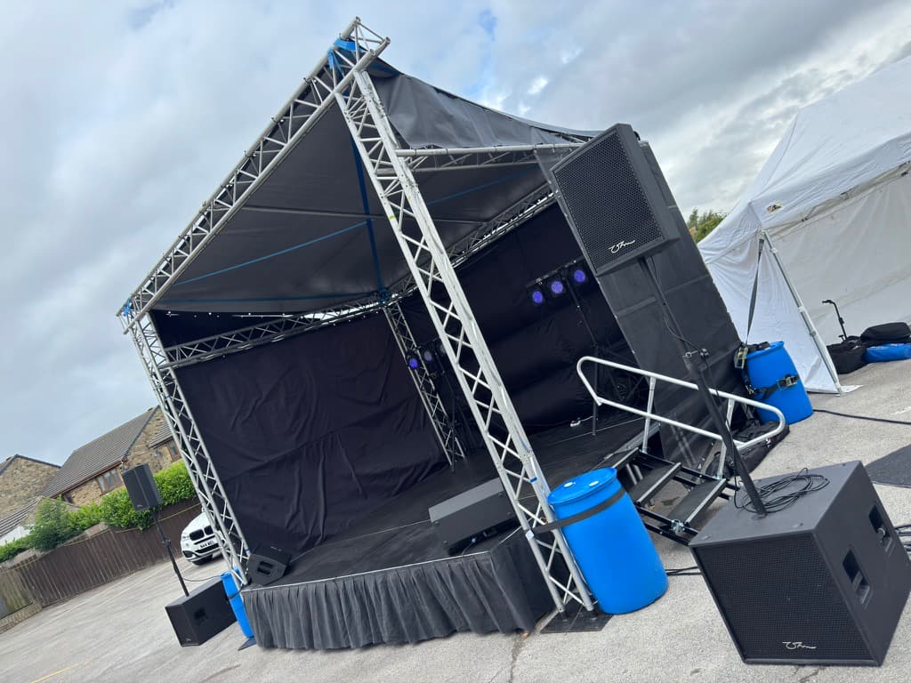 audio equipment pa system loud speaker hire uk